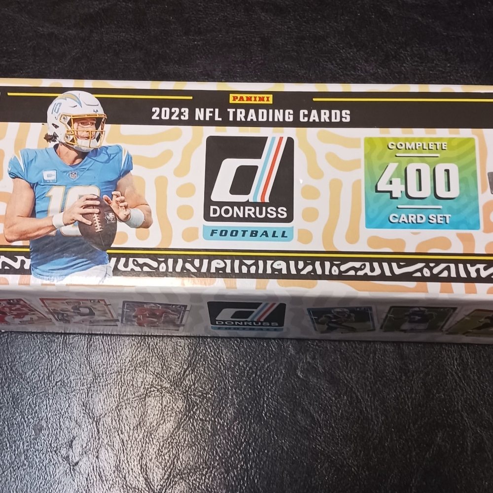 2023 Panini Donruss NFL Cards (400 Pcs.) Complete Set.